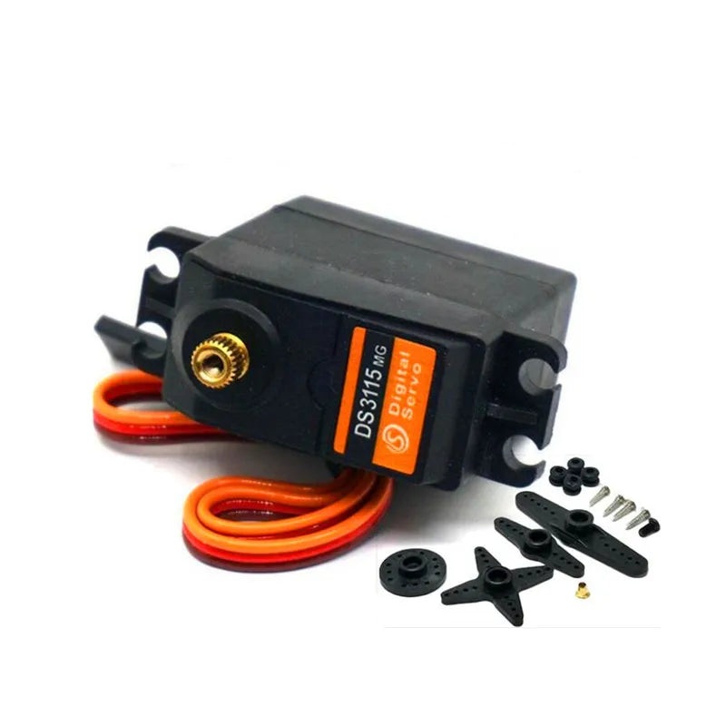 Feetech DS3115MG – DC 4.8-7.2V 15kg 17kg Servo 270 degrees High Torque Servo Metal gear servo For rc car boat plane Default Title