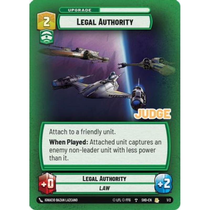 Legal Authority (1/2) – Judge Promos Foil