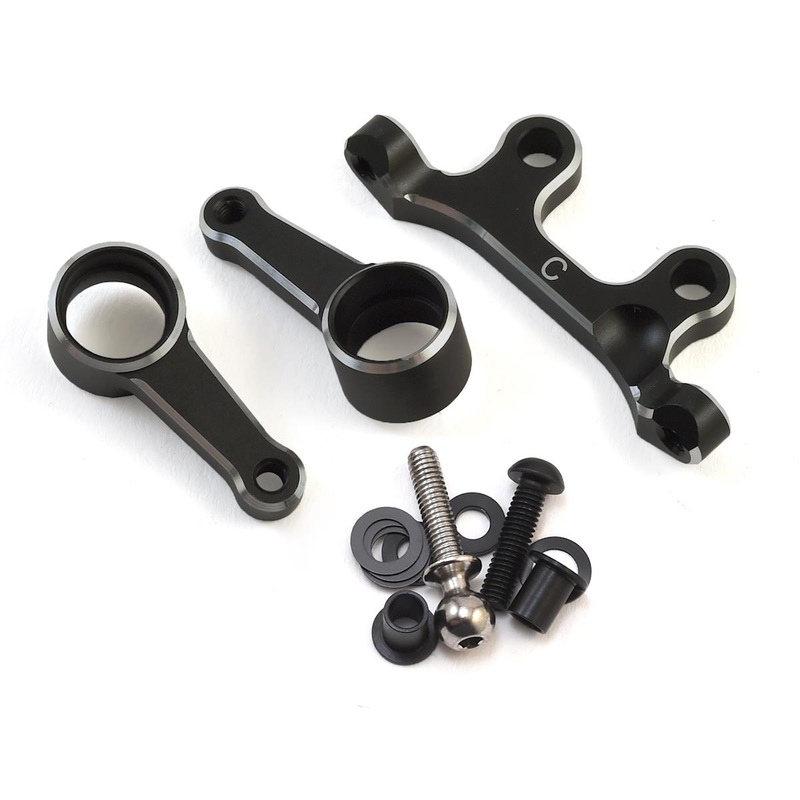 Yokomo YZ-2 CAL2 Aluminum Steering Bell Crank Set (Carpet/Astro turf) YOKZ2-201CSB