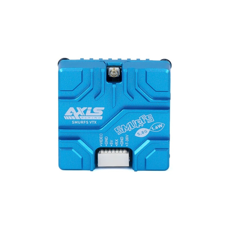 Axisflying SMURFS VTX 5.8G 1.6W Analog image transmission,  long range VTX for FPV Freestyle RC Long Range Drone 5/7/10inch Default Title