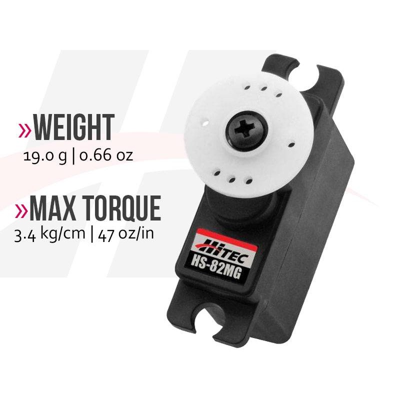 Hitec HS-82MG Micro Metal Gear Servo