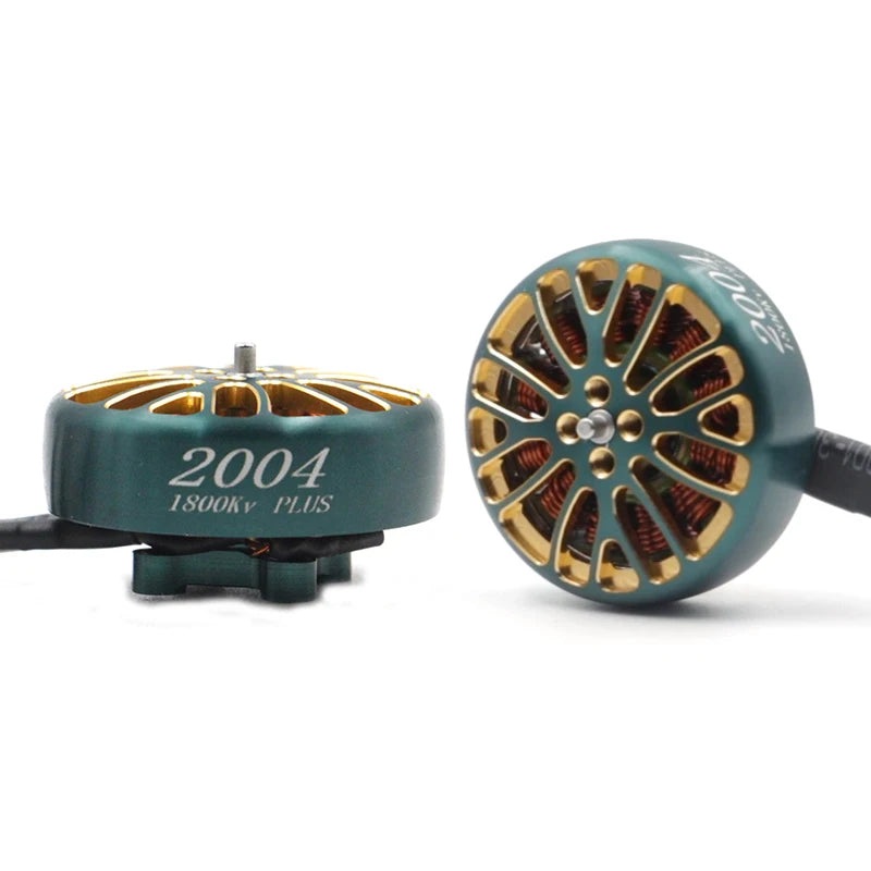 LANNRC 2004 PLUS 1800KV / 2500KV / 3000KV 36S Brushless Motor for 3.55 Inch FPV Drones  1.5mm Shaft, 16.5g 1PC 2004 1800KV
