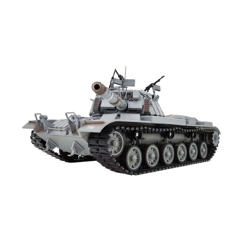 Simulative Israeli M60W ERA Magach 3 RC Tank Military Toy 1/16 2.4G