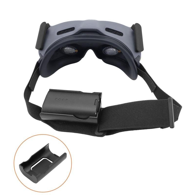 Avata DJI Goggles 2 / FPV Goggles V2 Headband Back Battery Clip Hanging Bracket Holder Box for DJI Avata / FPV Drone Accessories battery Clip