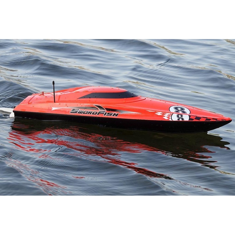 Bancroft Swordfish Deep V Red 675mm (26.5″) Racing Boat – RTR – (OPEN BOX)