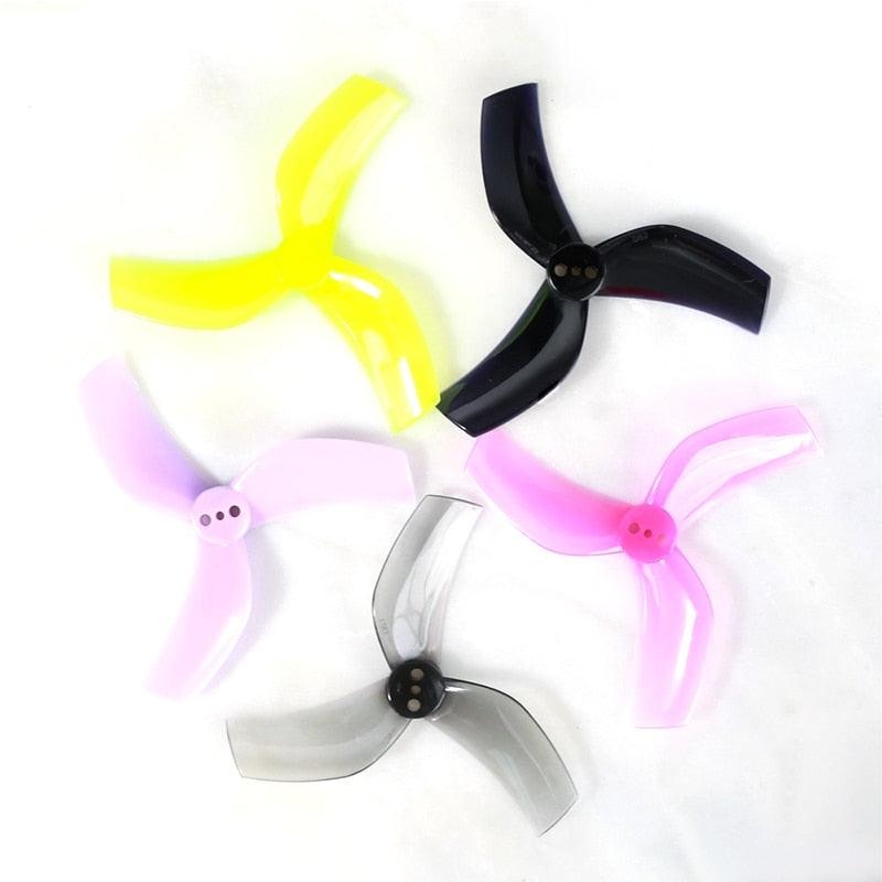 GEMFAN D63  Propeller – Ducted Machine FPV 2.5 Inch D63 Three-blade Propeller High Efficiency AND Long Endurance 4 Positive AND 4 Reverse EMAX D63 Purple China