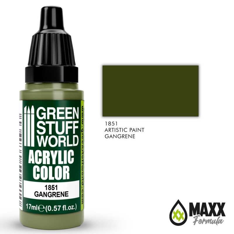 GREEN STUFF WORLD Acrylic Color – Gangrene 17ml