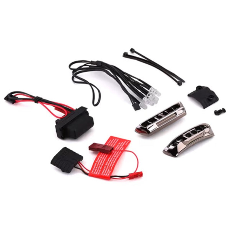 Traxxas Complete LED Light Kit (Red) (2) (1/16 E-Revo)