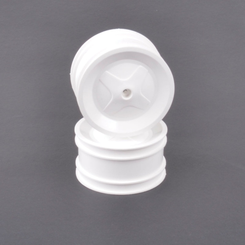 U7598 Schumacher Rear Wheels White (pr) – TC,CC,PC