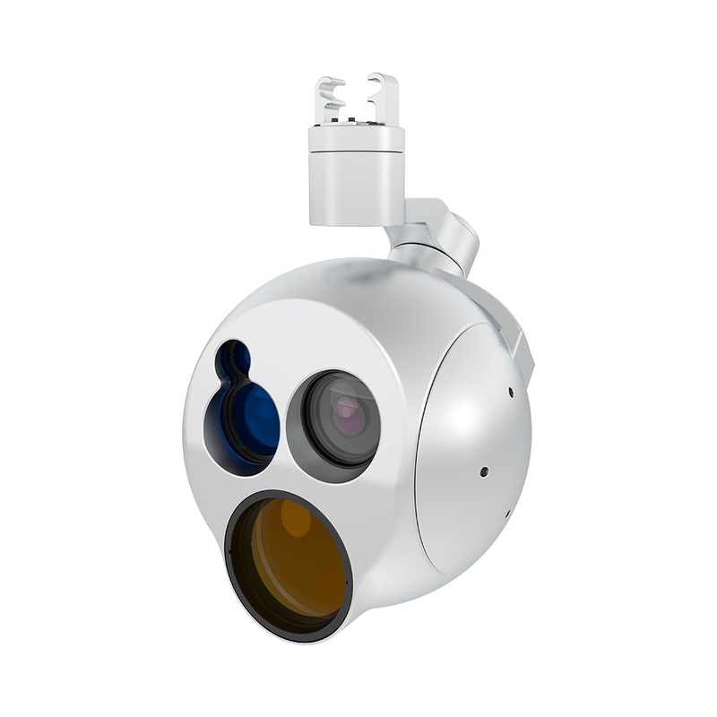 Zingto INYYO Q355 Drone Camera Gimbal – 30x Optical Zoom EO 1280 Thermal Imaging 6KM LRF Triple Sensors Pod
