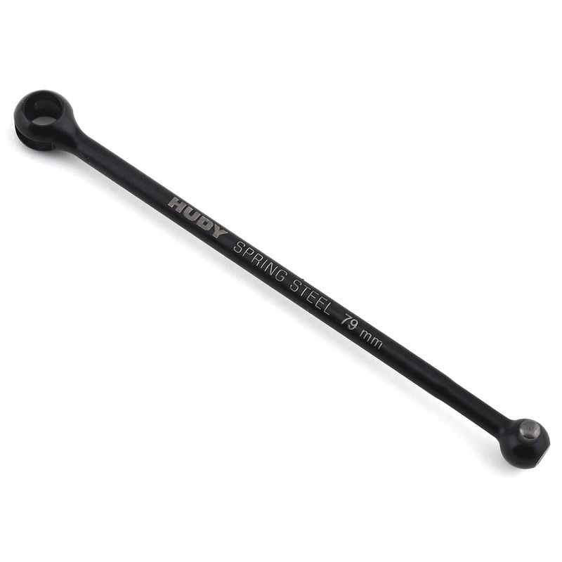 365432 Xray Central Drive Shaft 79mm with 2.5mm Pin Hudy Spring Steel