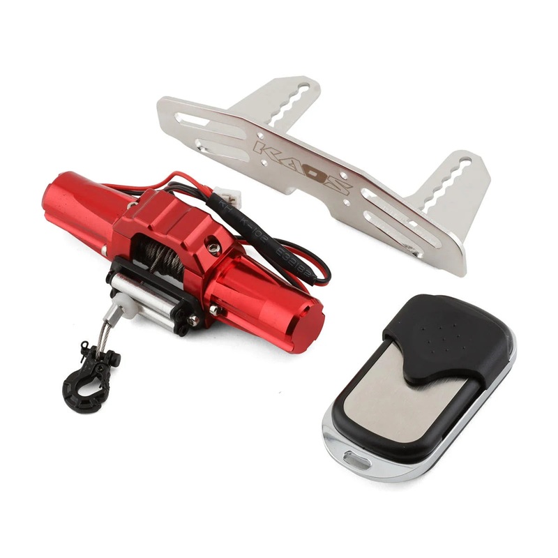 CEN Kaos 1/10 Scale Winch Kit w/Wireless Controller & Mounting Bracket
