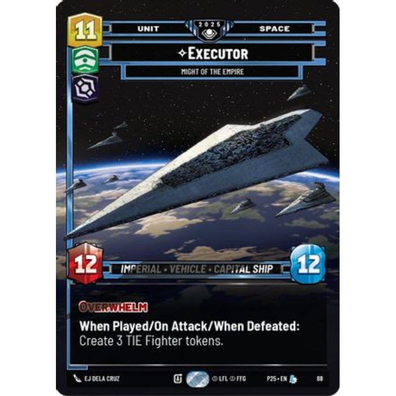 Executor – Might of the Empire (88) – Organized Play Promos Foil Near Mint