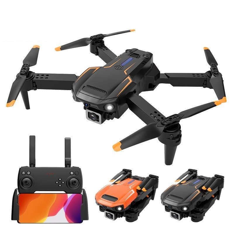 KBDFA S820 Drone – With 4K HD Camera WIFI FPV Mini Drone Dual Camera Foldable Quadcopter Helicopter drone Toys Gift Black-Single C-1B China