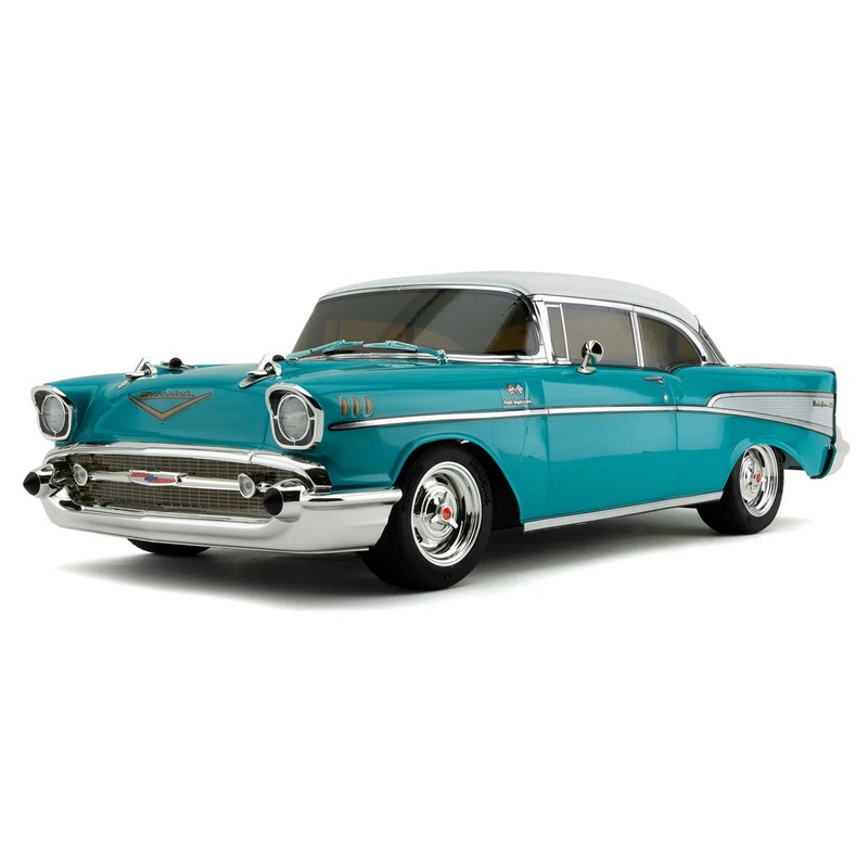 Kyosho EP Fazer Mk2 FZ02L 1957 Chevy Bel Air Coupe ReadySet 1/10 Touring Car (Turquoise) w/Syncro KT-231P+ 2.4GHz Radio