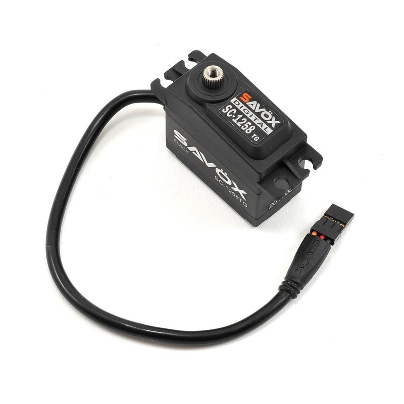 Savox SC-1258TG Black Edition Standard Size Coreless Digital Servo A (Plus)