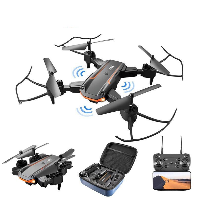 XYRC KY603 Mini Drone –  4K HD Camera Three-way Infrared Obstacle Avoidance Altitude Hold Mode Foldable RC Quadcopter Boy Gifts Black 4K 1B Bag