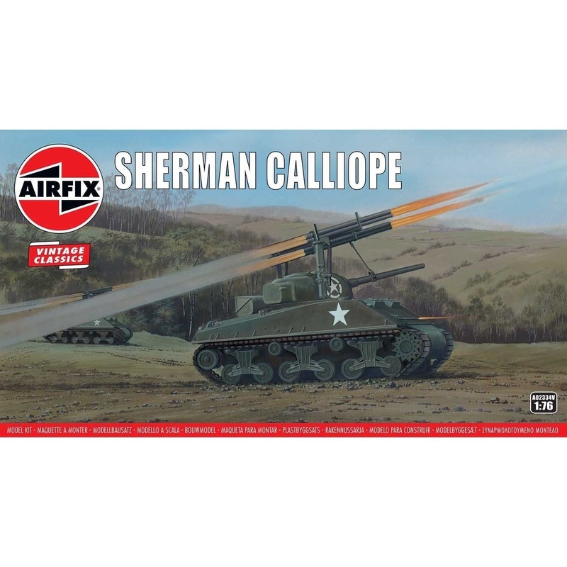 AIRFIX 1/76 Sherman “Calliope” Tank