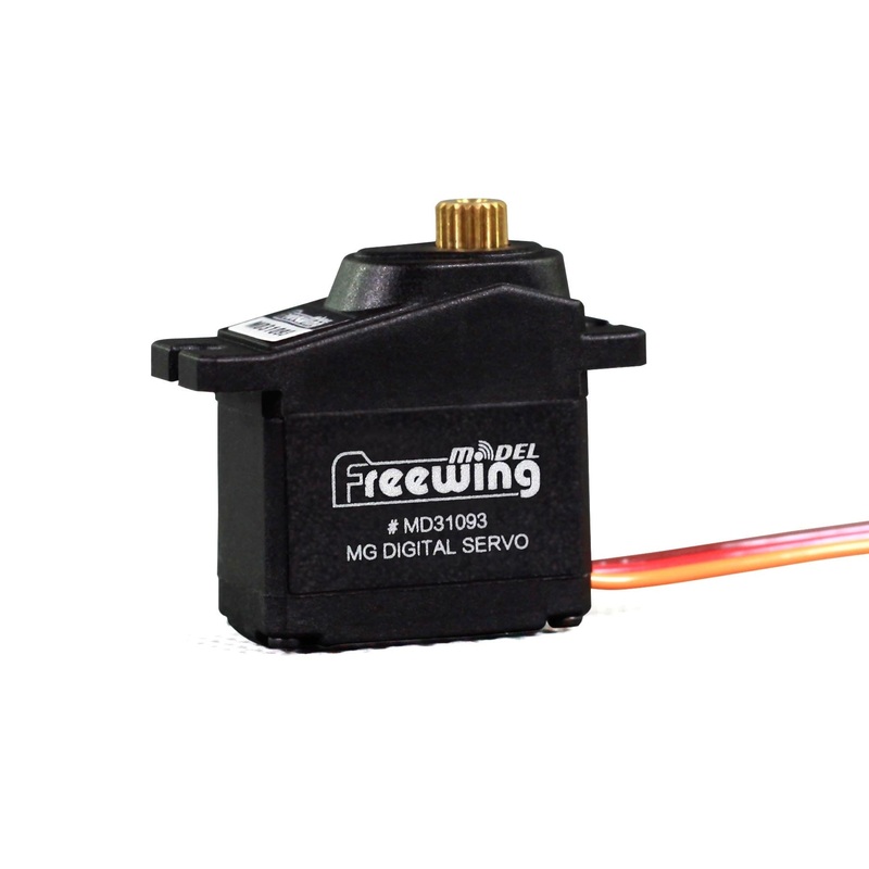 Freewing 9g Digital Hybrid Metal Gear Reverse Servo with 500mm (20″) Lead
