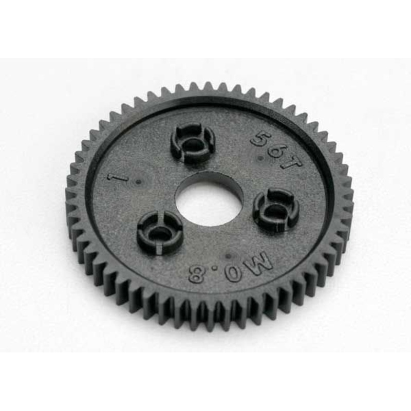 3957 – Spur gear, 56-tooth (0.8 metric pitch, compatible with 32-pitch)