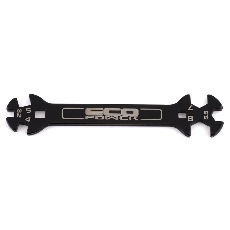 EcoPower Steel Turnbuckle Box Wrench (3.2, 4, 5, 5.5, 7 & 8mm) ECP-3029