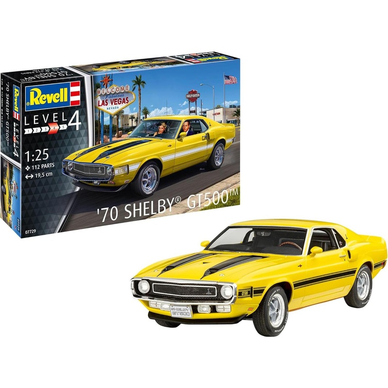 REVELL 1/25 Scale 70 Shelby Mustang GT500