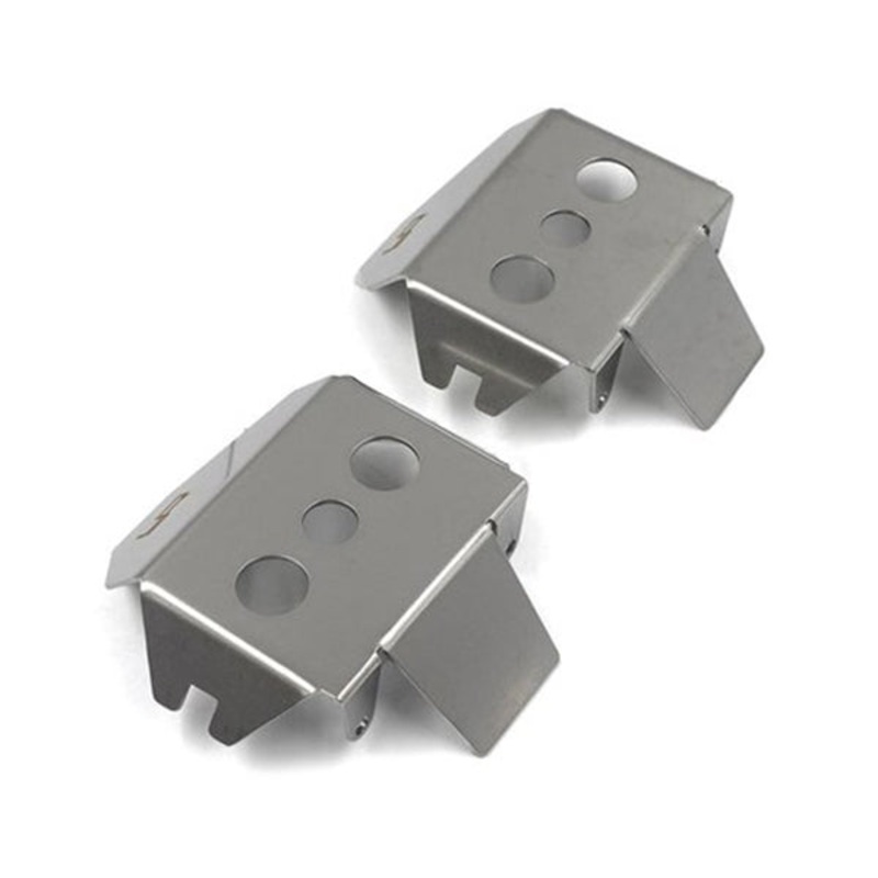 Yeah Racing Axial SCX6 Stainless Steel Front & Rear Differential Protectors (2)