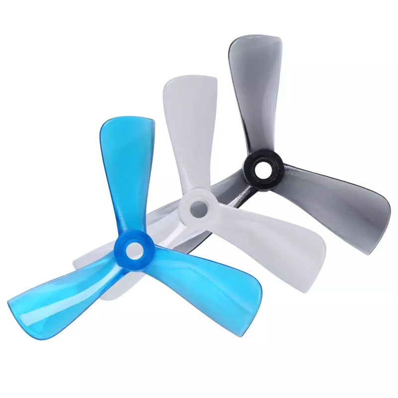 20pcs/10pairs iFlight Nazgul Cine 3040 3inch tri-blade/3 blade propeller prop for FPV drone part white