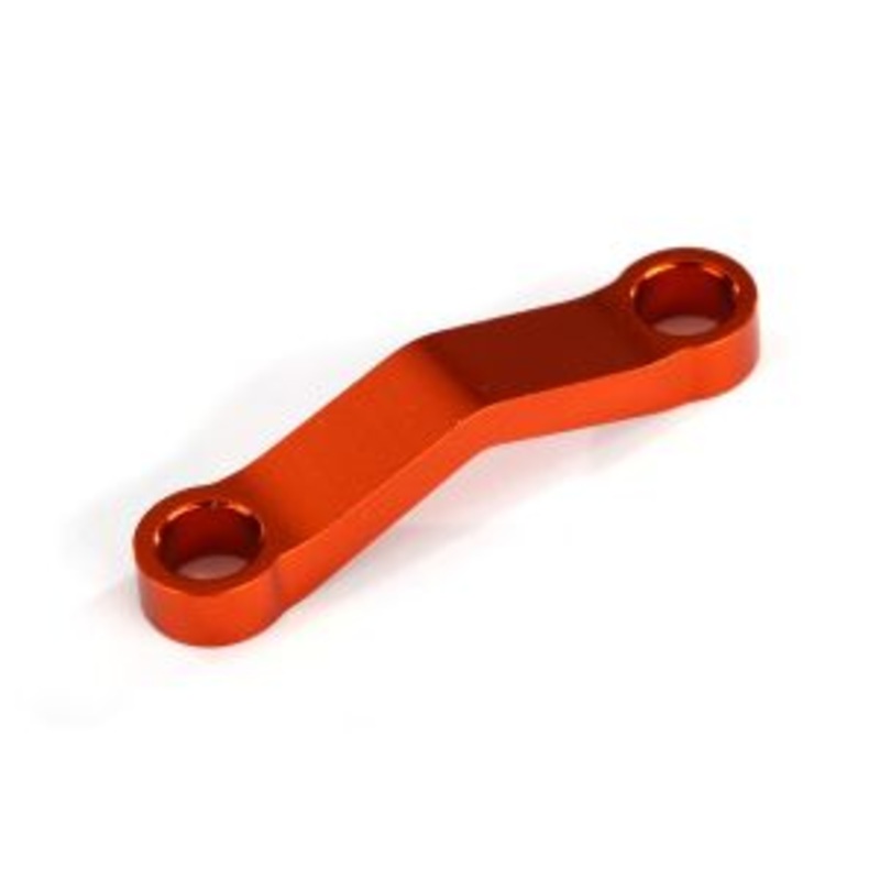 6845T Drag link, machined 6061-T6 aluminum (orange-anodized)