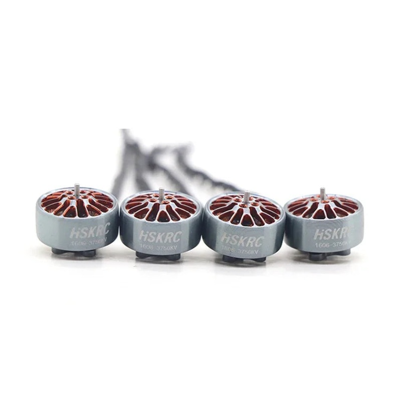 HSKRC 1606 3750KV Brushless Motor 34 Inch 34S FPV Drone Motor with 1.5mm Shaft 1606-3750KV 4PC