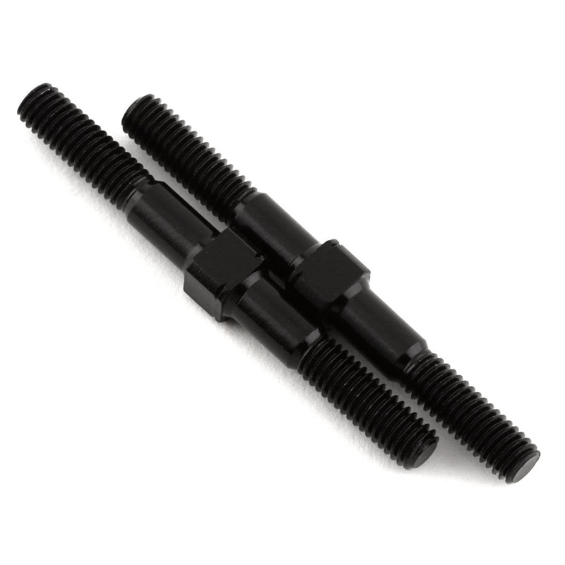 MST Alum. reinforced turnbuckle 3X32 (black) (2)