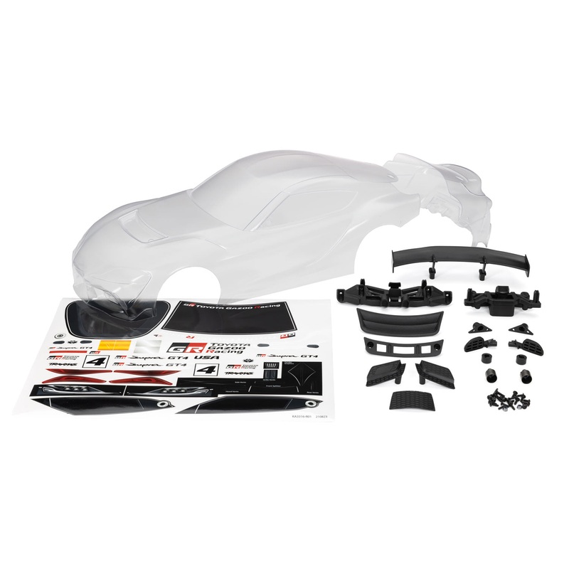 Traxxas 4-Tec 3.0 Toyota Supra GT4 Clear Body