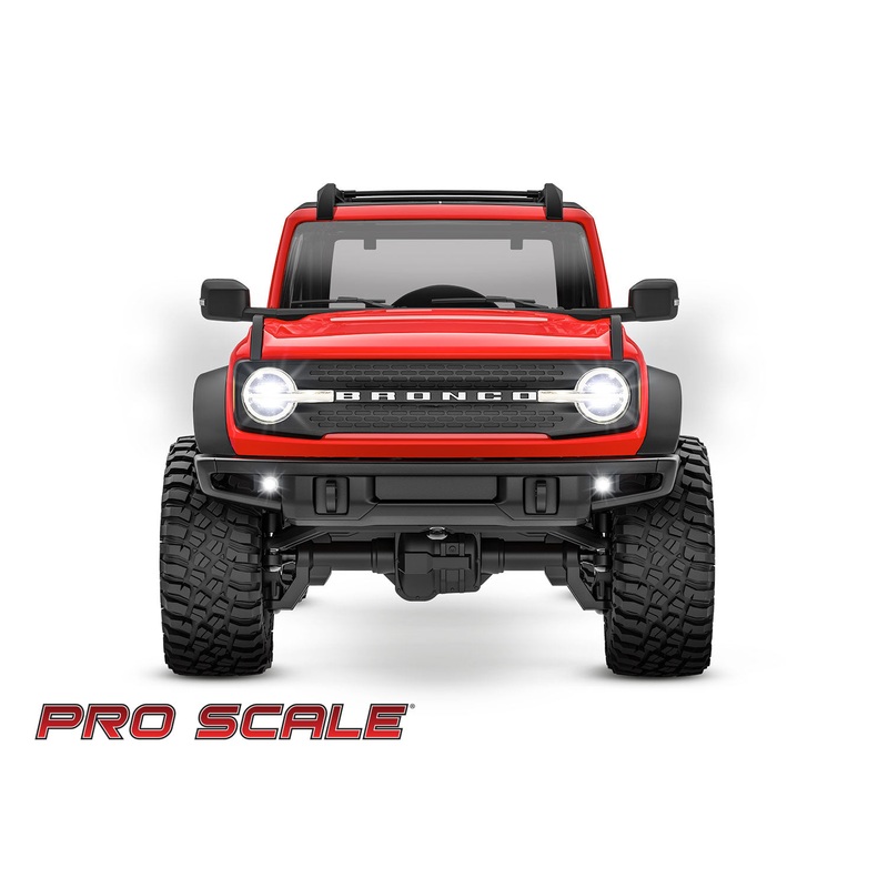 TRAXXAS LED light set, front & rear, complete (includes light harness, 1.6x10mm BCS (self-tapping) (2), 1.6x7mm BCS (self-tapping) (2), zip ties (2)) (fits #9711 body)