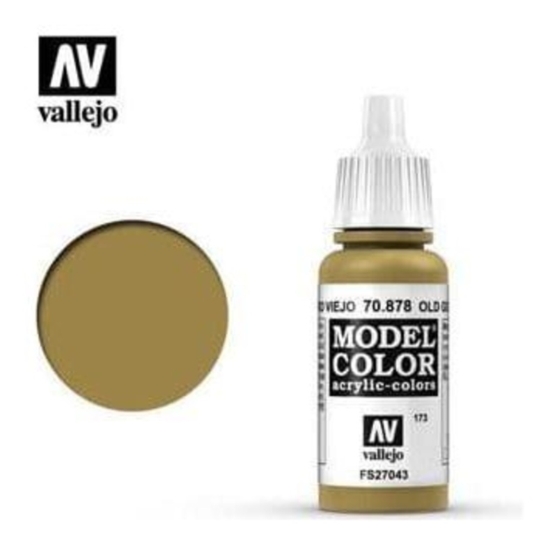 VALLEJO Model Colour Metallic Old Gold 17ml