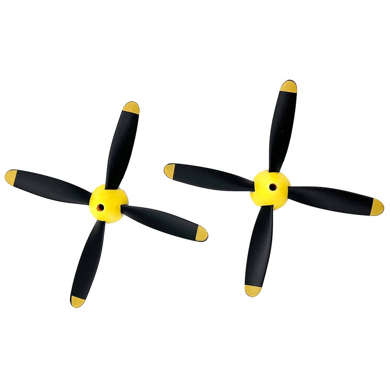 A1300 – 4-Blade Prop w/Spinner (2-Pack); P-51 Obsession