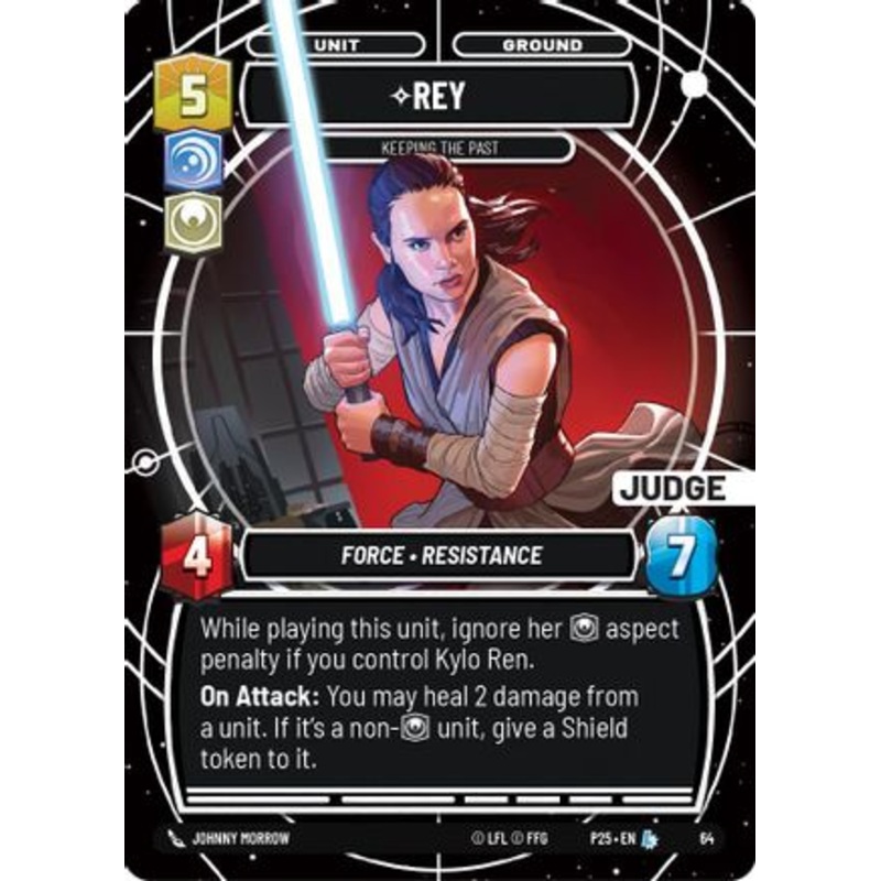 Rey – Keeping the Past (64) – Judge Promos Foil Near Mint