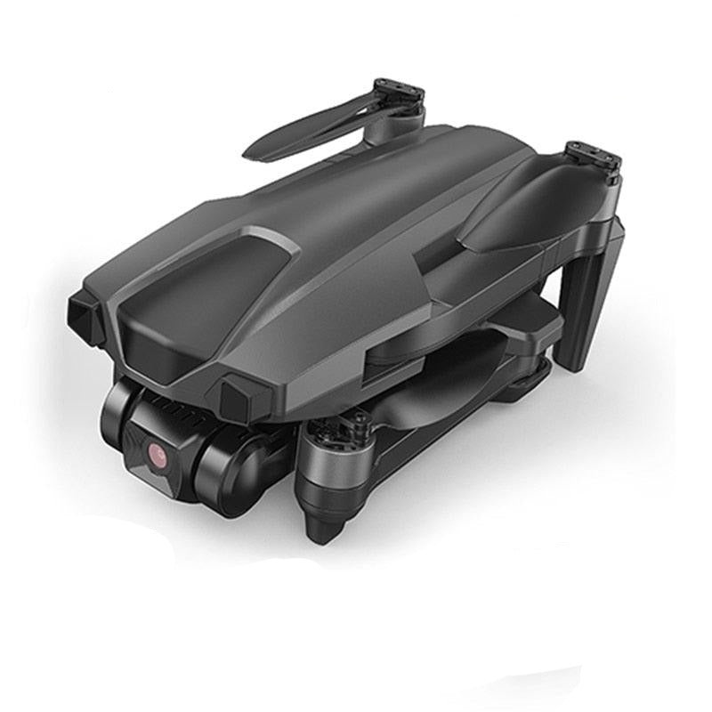 B18 Pro Drone – GPS 4K HD Dual Camera Three-Axis EIS Gimbal 5G Wifi FPV Folding Quadcopter Remote Control Distance 3000M Gift Toy Professional Camera Drone Black 4k 1B