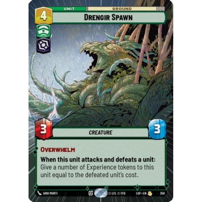 Drengir Spawn (Hyperspace) (350) – Legends of the Force Near Mint