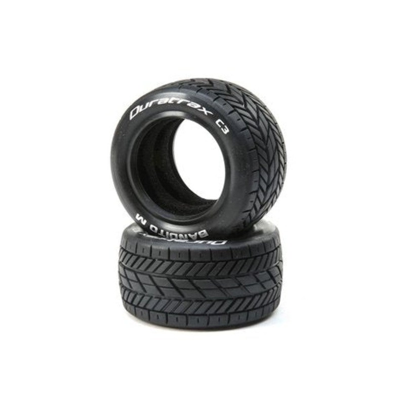 DTXC3977 DuraTrax Bandito M 1/10 2.2″ Rear Oval Buggy Tire (2) (C3)