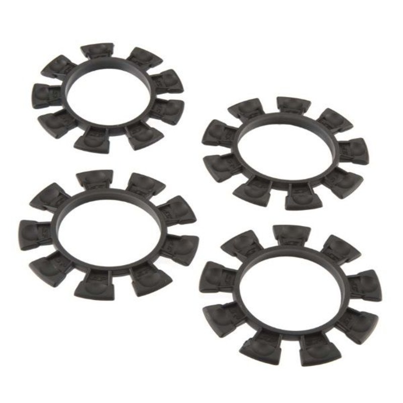 2212-2 – JConcepts 1/10th Satellite Tire Gluing Rubber Bands Fits 1/10th, SCT And 1/8th Buggy-4PC BLACK