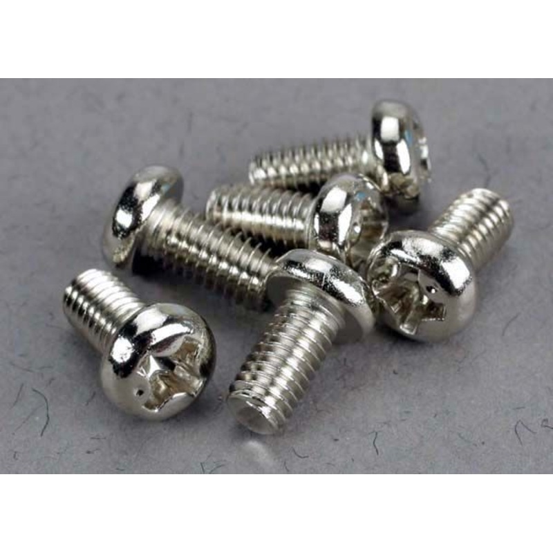 2558  SCREWS , 3x6mm Roundhead Machine
