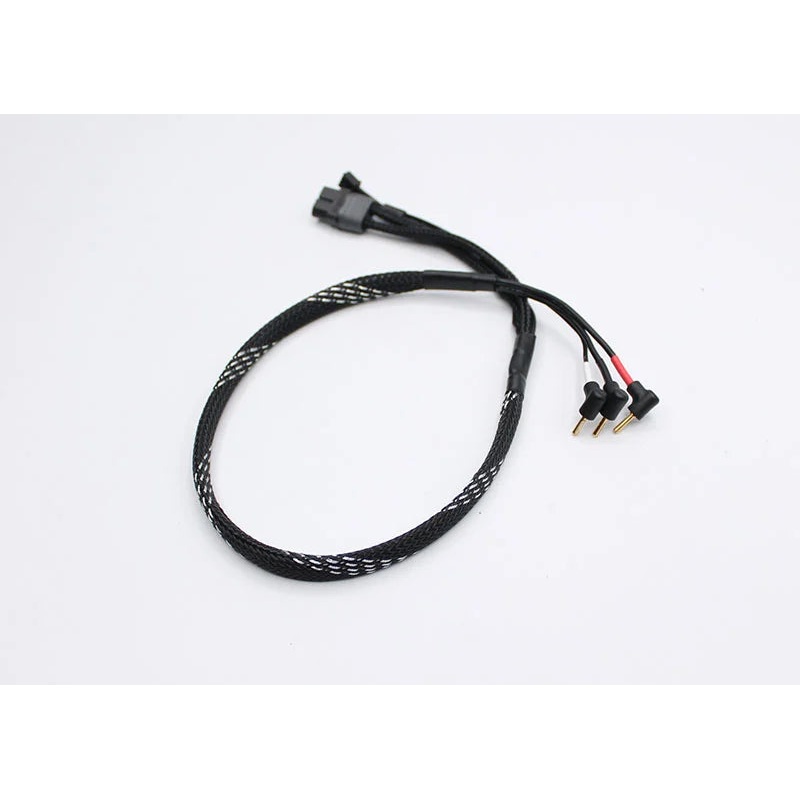 2mm Bullet Charging Cable – Bullet to XT60 for mini hard case (BLACK) [Reflex Racing] RRE016