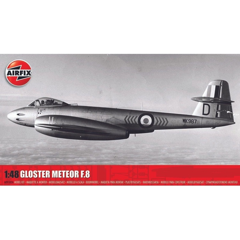 AIRFIX 1/48 Gloster Meteor F.8