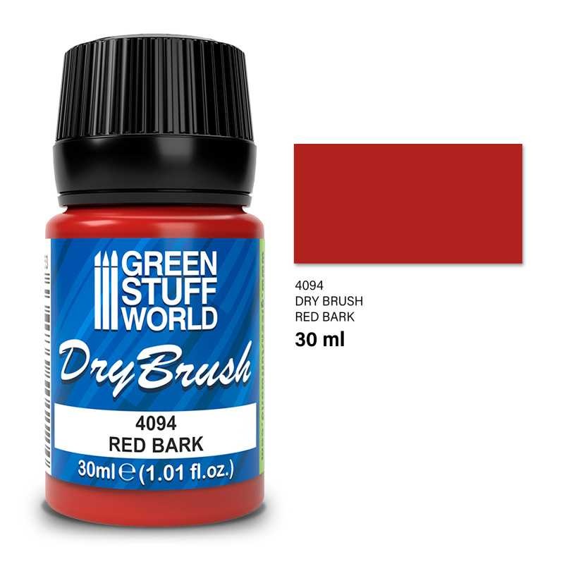 GREEN STUFF WORLD Dry Brush – RED BARK 30 ml