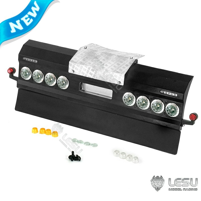 LESU 1/14 Scale RC Model Tail Beam Taillight Lamp LED for TAMIIYA DIY RC Tractor Trucks Cars Remote Control Vehicles for TAMIYA