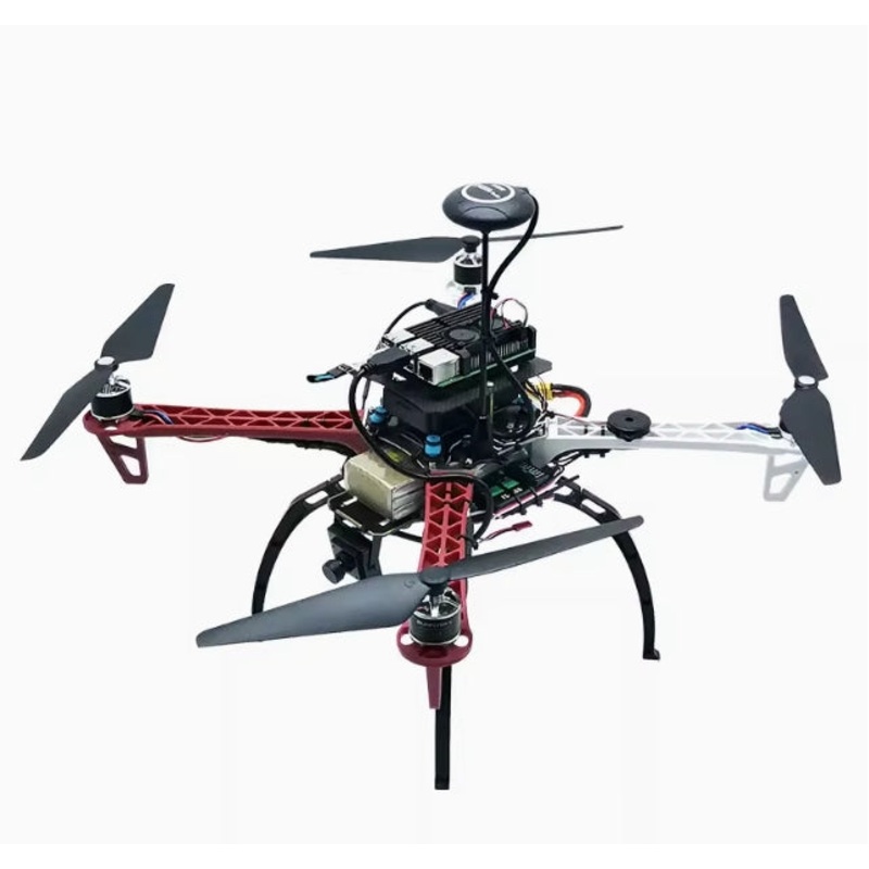 F450-4B Raspberry Pi Programmable Drone Development Kit – Pixhawk DIY Ardupilot Industrial Open Source Drone Platforms Config 1 (FlySky i6) Single Camera