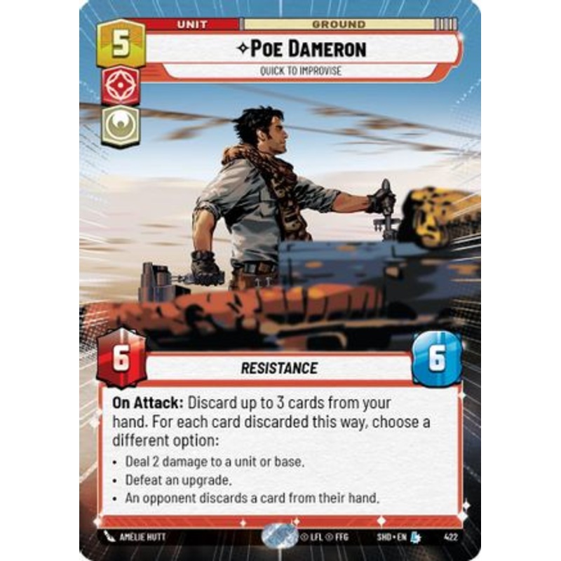 Poe Dameron – Quick to Improvise (Hyperspace) (422) – Shadows of the Galaxy