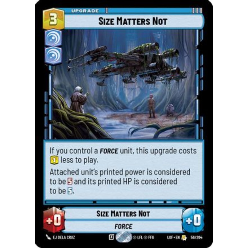Size Matters Not (056/264) – Legends of the Force Near Mint